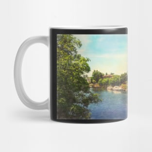 The Thames at Ray Mill Island Mug